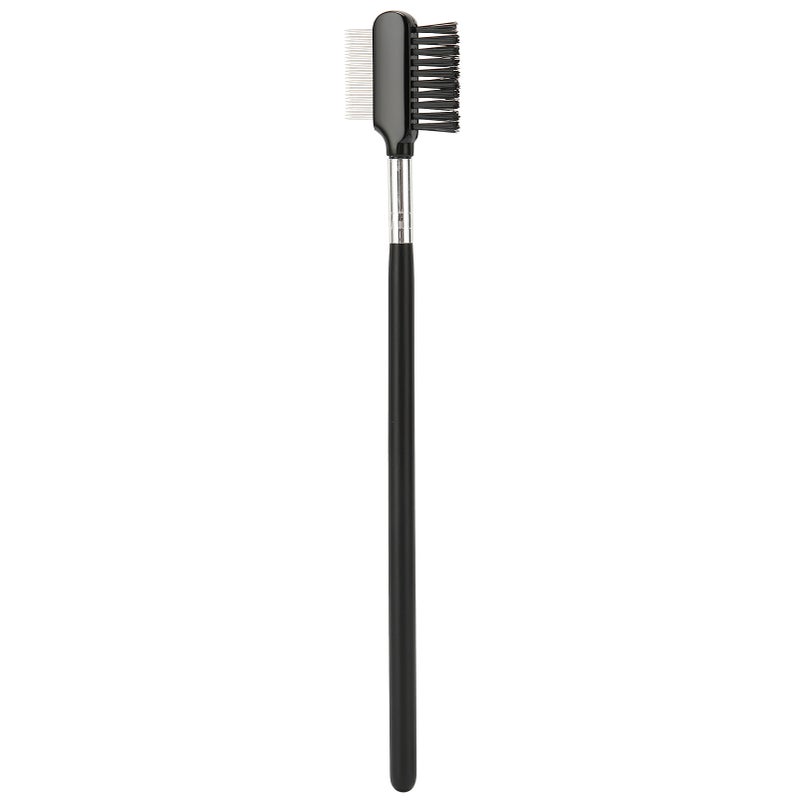 Dual-Purpose Eyebrow & Eyelash Comb Brush: 2-In-1 Grooming Tool With Non-Slip Handle, Delicate Bristles For Precise Shaping, Separating, And Extending Lashes - For Makeup Enthusiasts And Daily Groomin - Image 5