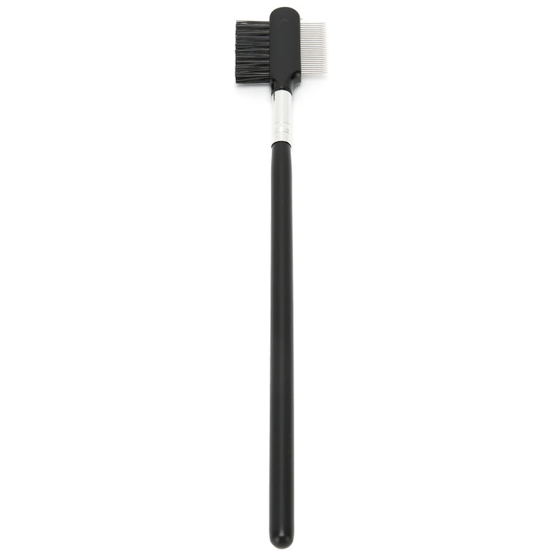 Dual-Purpose Eyebrow & Eyelash Comb Brush: 2-In-1 Grooming Tool With Non-Slip Handle, Delicate Bristles For Precise Shaping, Separating, And Extending Lashes - For Makeup Enthusiasts And Daily Groomin - Image 3