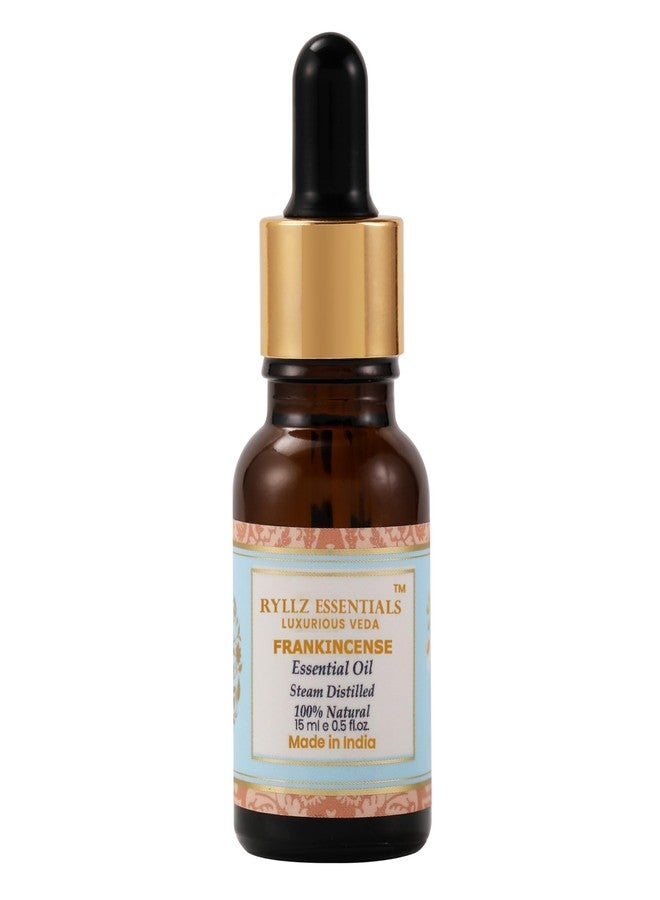RYLLZ ESSENTIALS Frankincense Essential Oil 15ml | For Healthy Hair, Face, Skin Wrinkles, Aging Skin, Fine Lines, Scalp & Control Acne | Boswellia Genus | 100% Pure & Natural | Undiluted & Steam Distilled | 15ml - Image 5