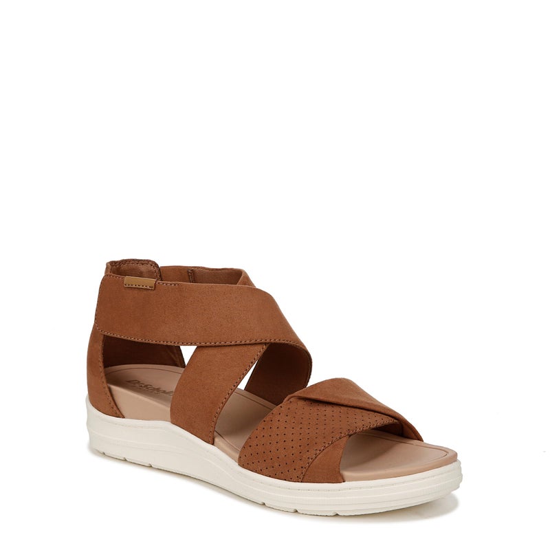 Dr. Scholl's Womens Time Off Fun Sandal Honey Microfiber 11 M - Image 1