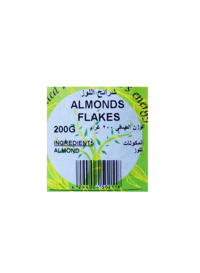 Nature's Choice Almonds Flakes 200Gm - Image 2