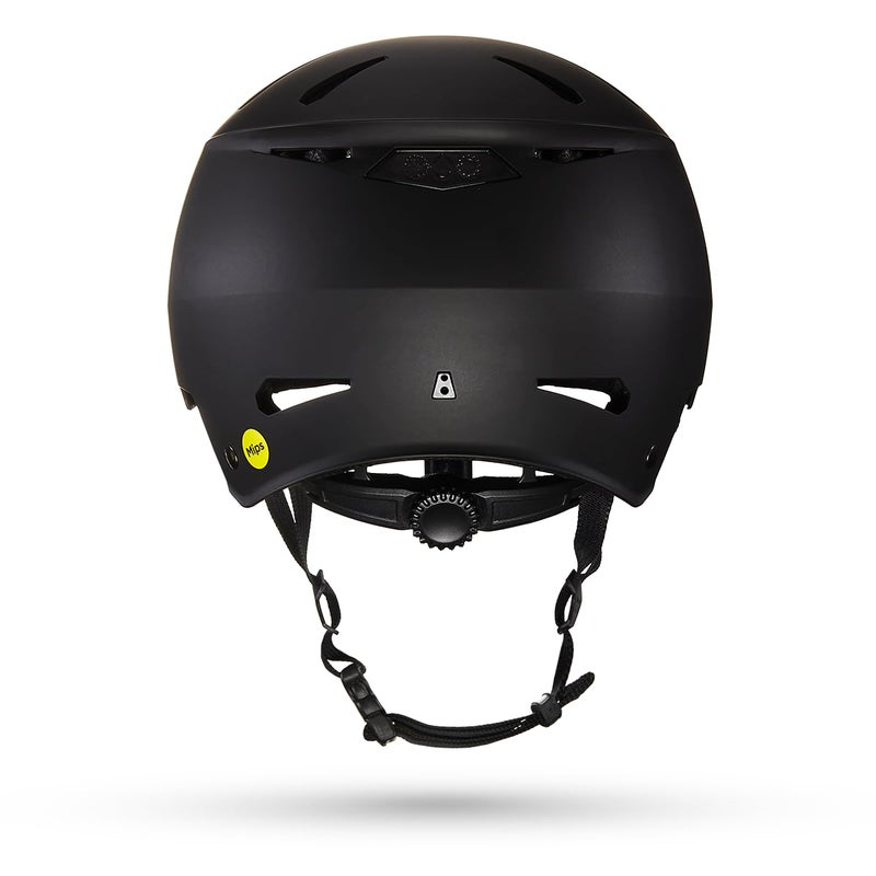 Bern Hendrix Adult Bike Helmet - Multisport Certified - Adjustable Large Matte Black Bike Adult Helmet, MIPS Rotational Impact Protection, Lightweight Adult Bicycle Helmet, Brim Style MIPS Bike Helmet - Image 4