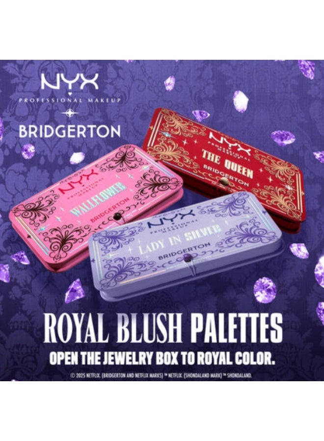 NYX PROFESSIONAL MAKEUP BRIDGERTON ROYAL BLUSH PALETTE,  The Queen - Image 3