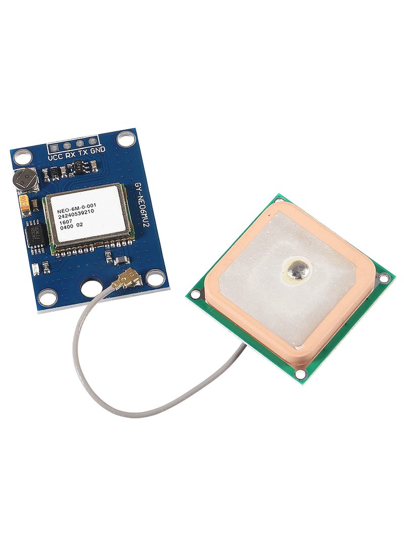 SHUTAO 2Pcs GY-NEO6MV2 NEO-6M GPS Module with Flight Control for EEPROM MWC APM2.5 Large Antenna NEO6MV2  - Image 5