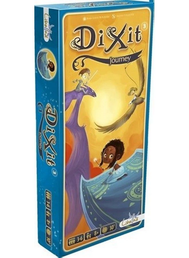Libellud Dixit Journey Board Game Expansion ; Storytelling Game For Kids And Adults ; Fun Family Board Game ; Creative Kids Game ; Ages 8 And Up ; 3 6 Players ; Average Playtime 30 Minutes ; Made By Libellud - Image 1