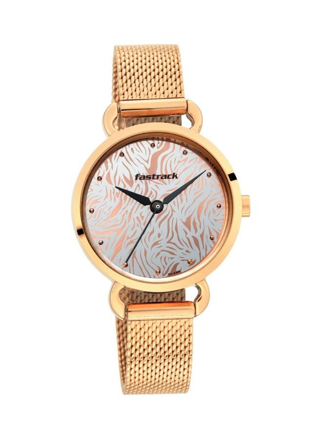 fastrack Women Animal Print Stainless Steel Watch  Wo 6221WM01 - Image 2