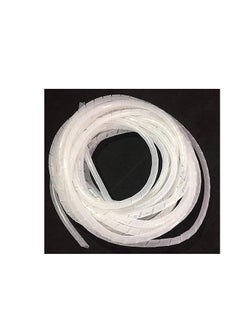 Generic 65.6Ft Spiral Wire Wrap Tube 8mm Dia Pc Manage Cable For Computer Car Wire Cover Sleeve 