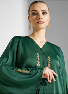 V-Neck Embroidered Flared Sleeve Abaya - pzsku/Z2BC44C7542B8ADFCC079Z/45/_/1740161988/f00e8480-79d0-4f4b-b1db-5a2ab3ad16d9