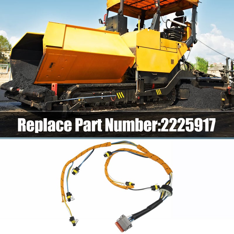 X AUTOHAUX X AUTOHAUX 2225917 Engine Fuel Injector Wiring Harness for CAT for Caterpillar C7 Engine Excavator Fuel Injector Wiring Harness Assembly  - Image 2