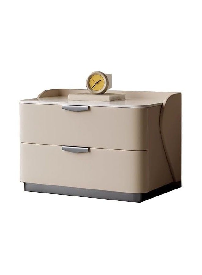 NKX Modern Bedside Table Luxury Nightstands Multifunction Nightstand For Bedroom - Image 1