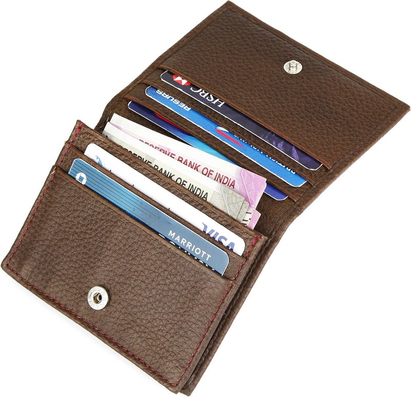 Napa Hide ® Mens Leather Wallet (Brown) - Image 2