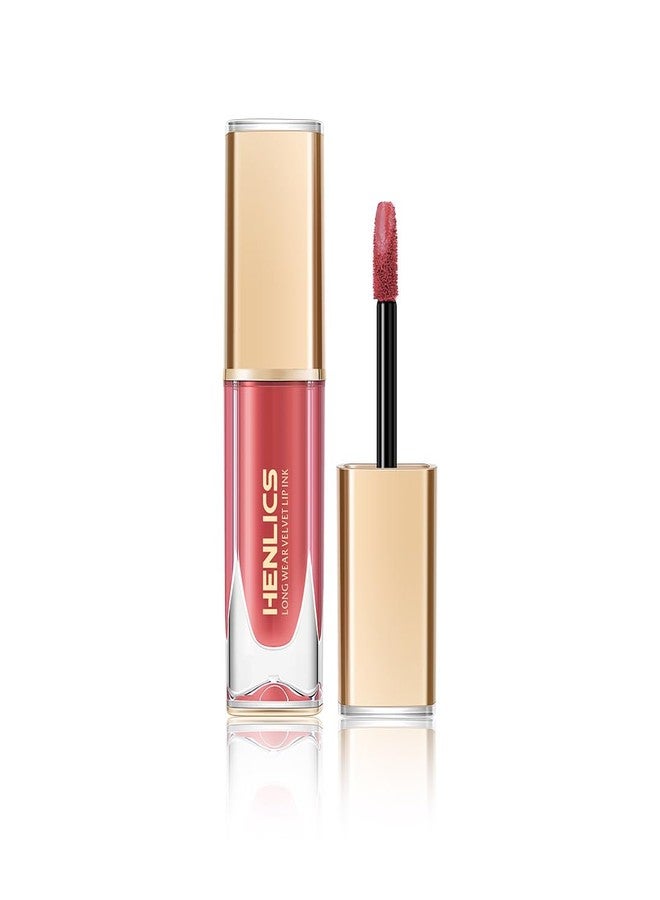 Henlics Paris Luxe Liquid 12HR Lipcolour (Berry Blush) - Image 1