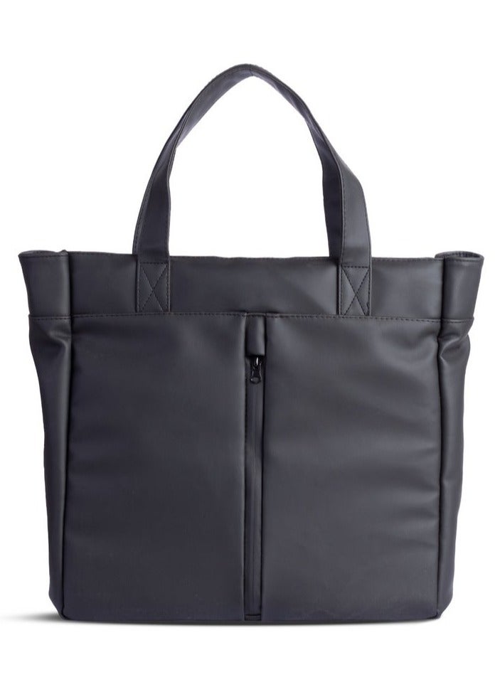 Ar supply Arij Bags — Ar Tote Bag, Waterproof Laptop Tote with Adjustable Crossbody Strap, Multiple Compartments & Bottle Holders - Image 1