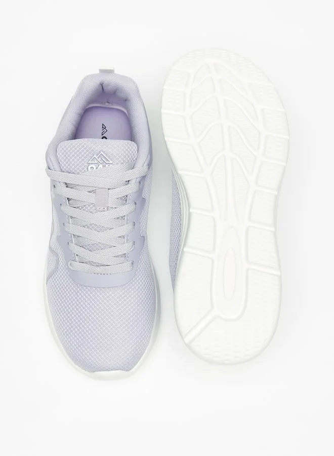 شو اكسبرس Oaklan Women Textured Lace-Up Sports Shoes With Cushioning