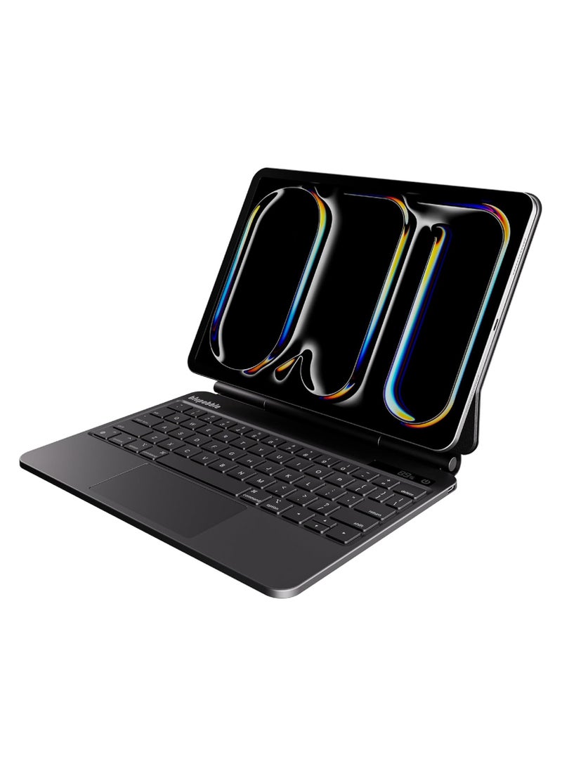 Blupebble iPad Pro 11" Magic Folio with Trackpad Eng/Arb Keyboard - Image 1