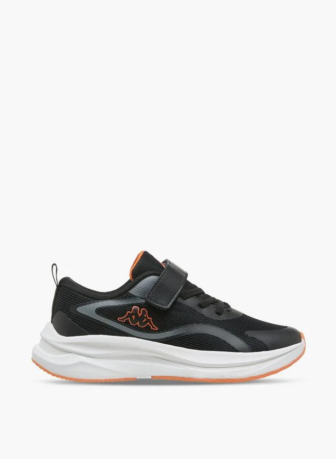 Kappa BLACK Boys Hook & Loop School Sports Shoes for Men | Best Price UAE
