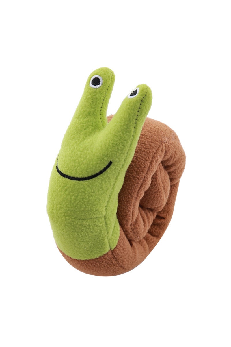 erorex green Snail Shaped Pet Toys for Dogs And Cats Odor Hiding Training Puzzles Fun Sniffing Mats - Inter