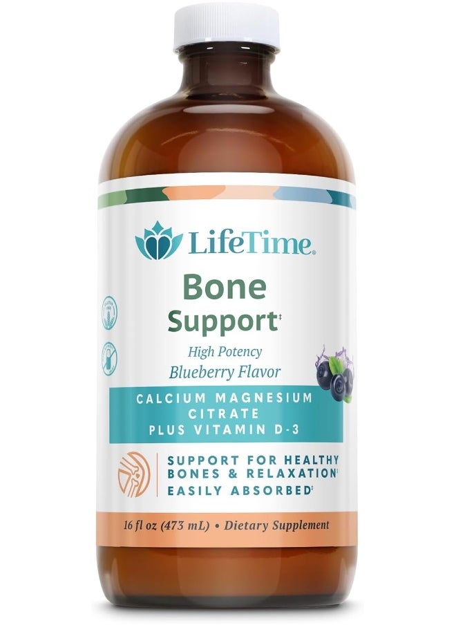 Lifetime - LifeTime Bone Support High Potency Calcium Magnesium Citrate Plus Vitamin D-3 - Image 1