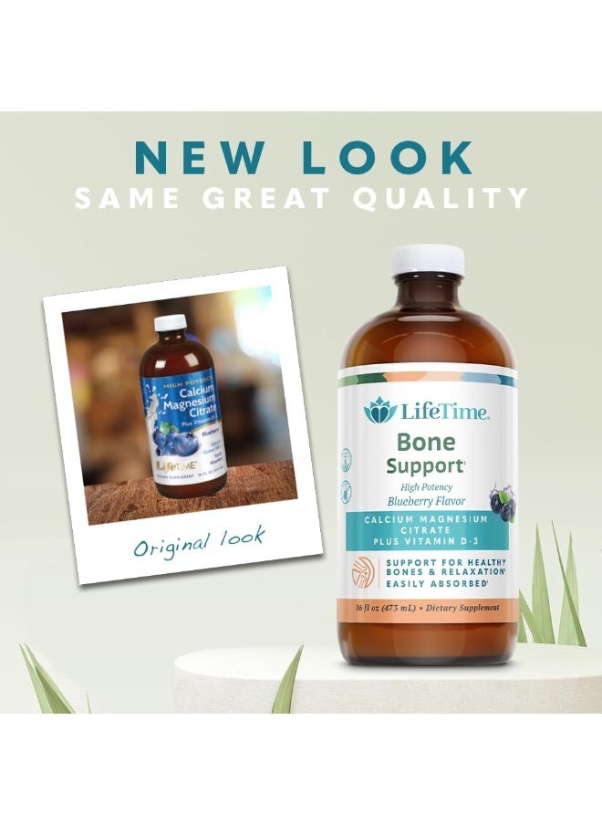 Lifetime - LifeTime Bone Support High Potency Calcium Magnesium Citrate Plus Vitamin D-3 - Image 1