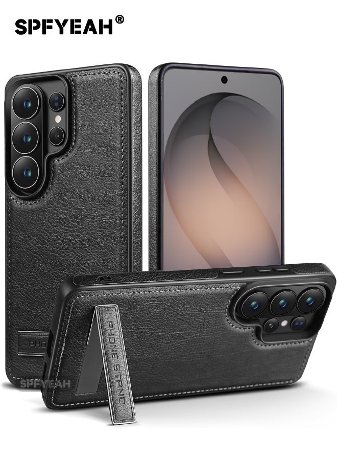 samsung Samsung Galaxy S26 Ultra Case Leather With Kickstand Z2BC4DDBFA416A875295BZ