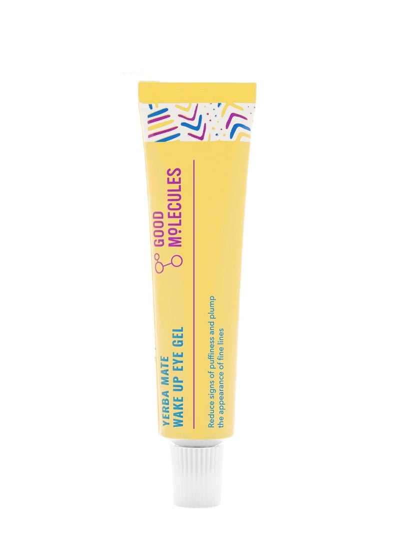 GOOD MOLECULES - Yerba Mate Wake Up Eye Gel, Hyaluronic Acid and Caffeine to Hydrate, Minimize Puffiness and Swelling - Image 1
