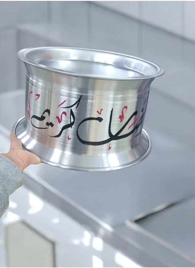 Generic - Ramadan kareem Kunafa Warmer, Sweets Heater, 42 cm Convenient Design: This 42 cm wide kunafa warmer keeps Middle Eastern sweets at the ideal temperature for serving. - Image 1