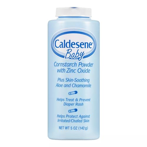 Caldesene Baby Cornstarch Powder With Zinc Oxide 5 oz (Pack of 5) - Image 1