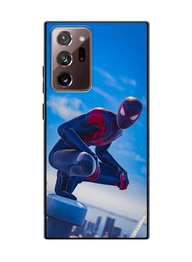 VR CREATIVE Protective Case Cover For Samsung Galaxy Note20 Ultra 5G Spiderman Design Multicolour - Image 1