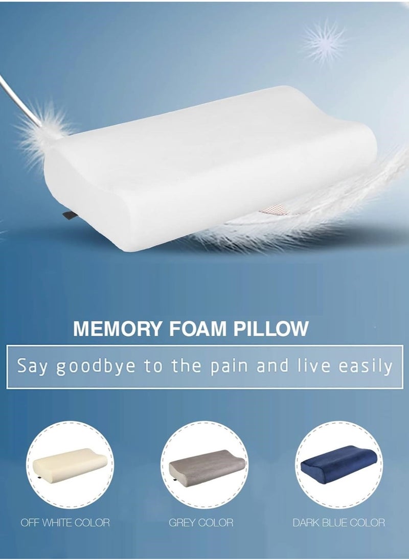 MEGA - Memory Foam Medical Pillow Support Ergonomic Orthopedic Neck And Shoulder During Sleepers - Image 1