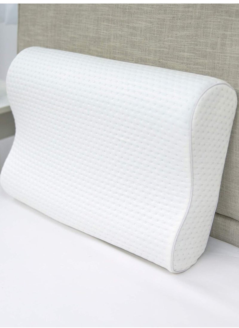 MEGA - Memory Foam Medical Pillow Support Ergonomic Orthopedic Neck And Shoulder During Sleepers - Image 1