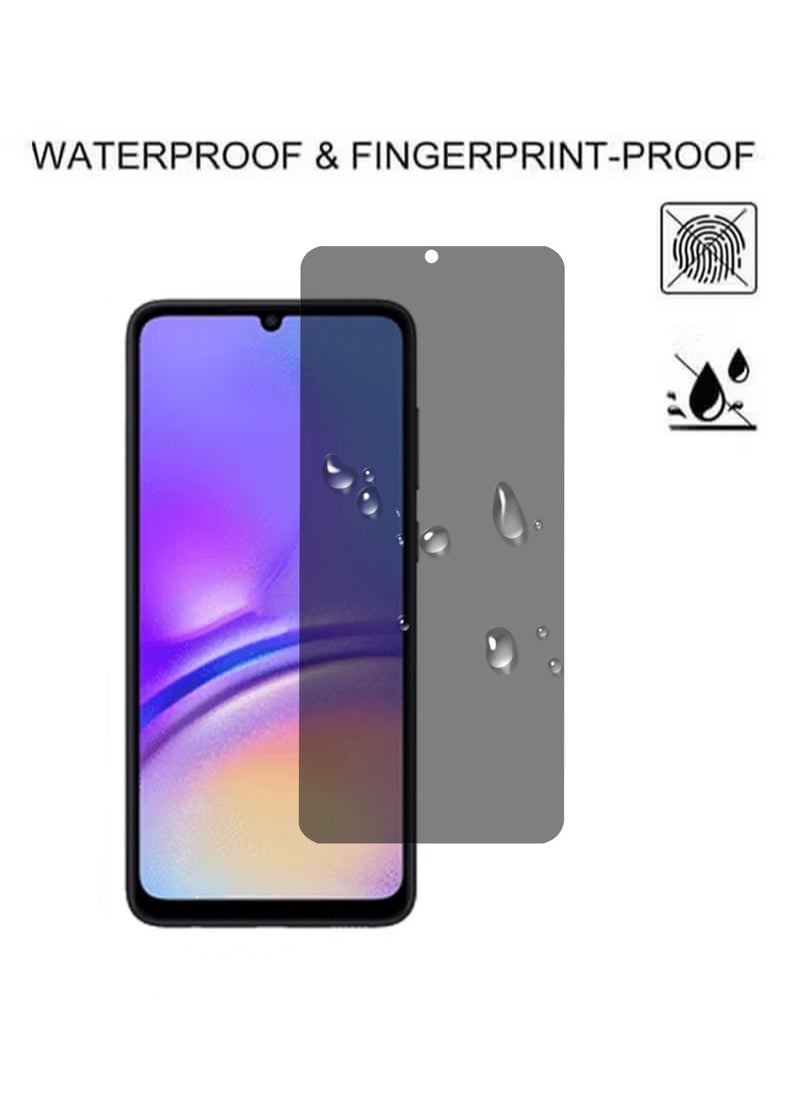 X-level 2 Pack Samsung Galaxy A05 4g Privacy Screen Protector with Easy Install anti-Scratch Glass 9H Hardness,Anti-Spy Anti-Peeping anti-drop Tempered Glass Film Protector Full Cover Protection accessory  - Image 4