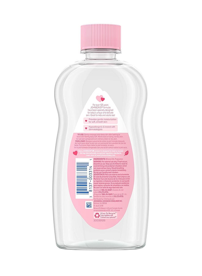 Johnson's Baby Oil, Original - 14 oz - Image 2