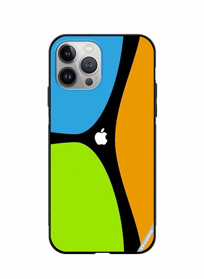 VR CREATIVE Protective Case Cover For Apple iPhone 11 Pro Apple Logo Design Multicolour - Image 1
