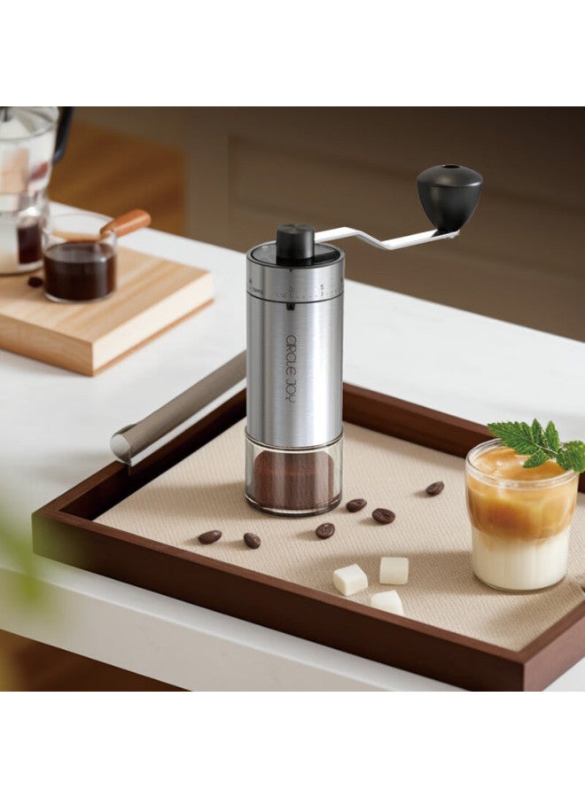 CircleJoy Circle Joy Hand-crank Coffee Grinder, Portable Manual Coffee Mill, Automatic Grinding Machine For Beans And Powder - Image 1