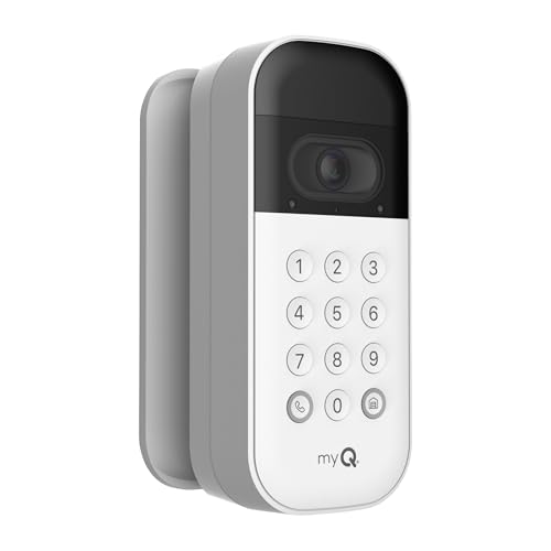 Chamberlain VKP1-MYQ-SMW myQ Smart Garage Video Keypad Swivel Mount, 5.6 Ounces, Grey - Image 5