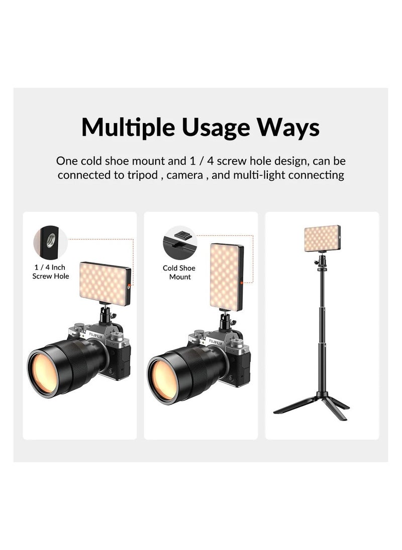 APEXEL APEXEL FL07 RGB LED Light Panel Vlogging Kit  - Image 3
