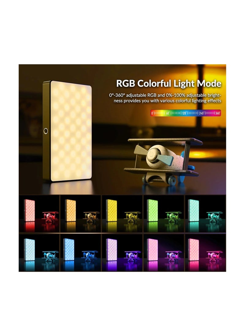 APEXEL APEXEL FL07 RGB LED Light Panel Vlogging Kit  - Image 5
