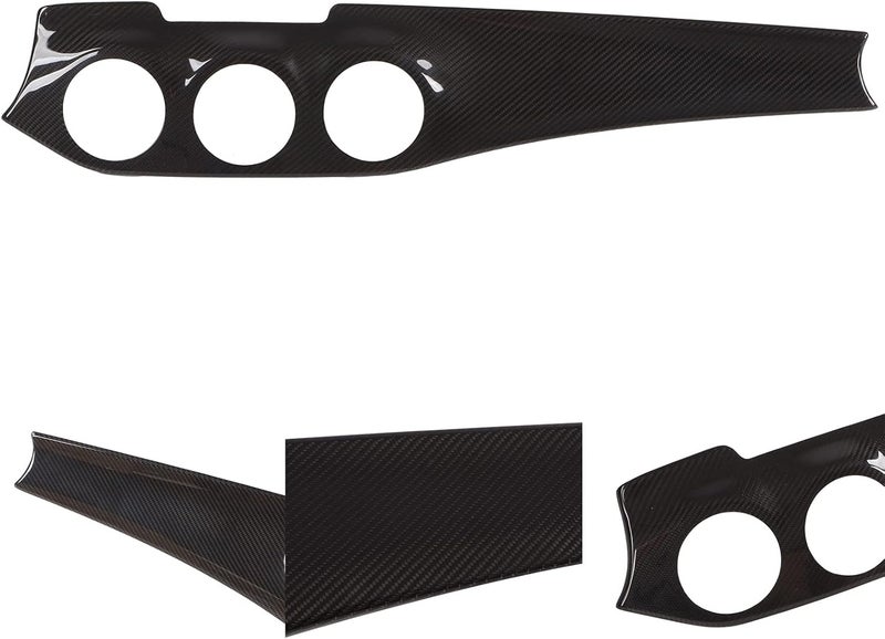 Carbon Fiber Dashboard Panel Trim, Replacement for CLA GLA Class C117 X156, Dry Carbon Fiber with 3K Twill Weave, Interior Styling Kit for 2013–2020 - Image 2
