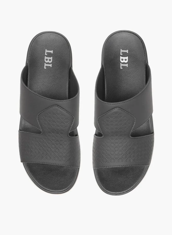 ال بي ال من شو اكسبرس Textured Slip-On Comfort Arabic Sandals