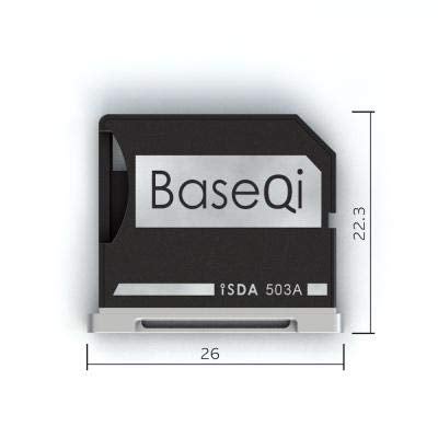 BASEQI Aluminum microSD Adapter for MacBook Pro 15" Retina (Early 2013 ~Mid. 2012) - Image 5