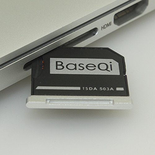 BASEQI Aluminum microSD Adapter for MacBook Pro 15" Retina (Early 2013 ~Mid. 2012) - Image 3