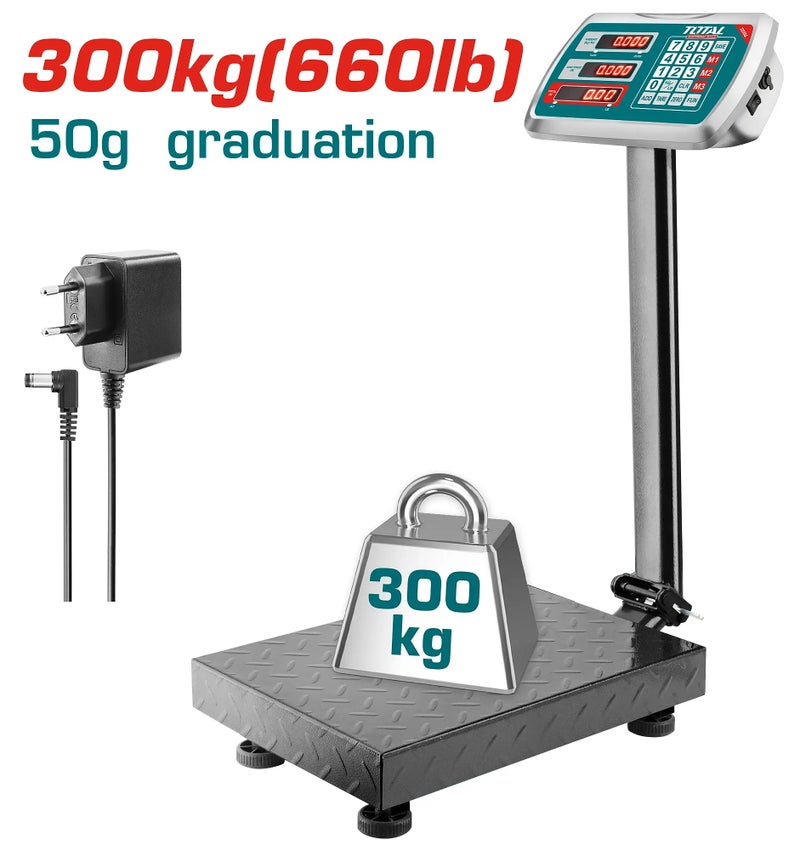 Digital Scale With Battery 300 Kg Capacity