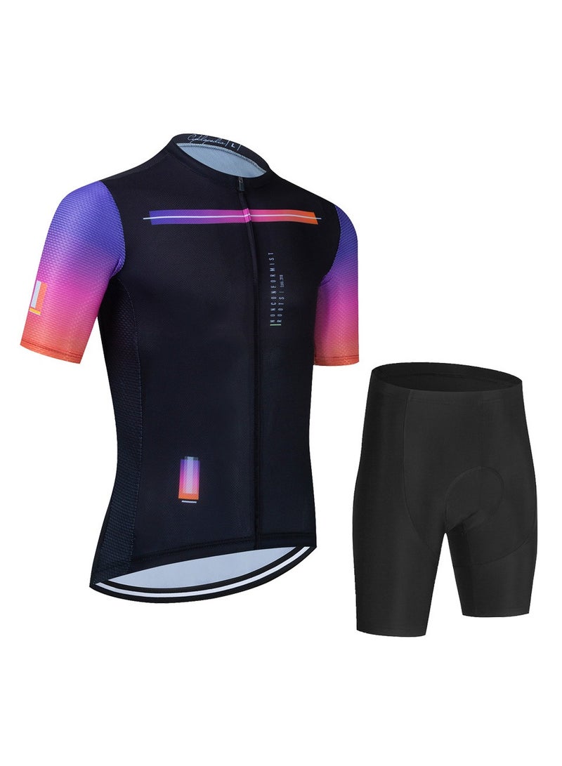 KUYING Summer Short Sleeved Cycling Suit Set  - Image 1
