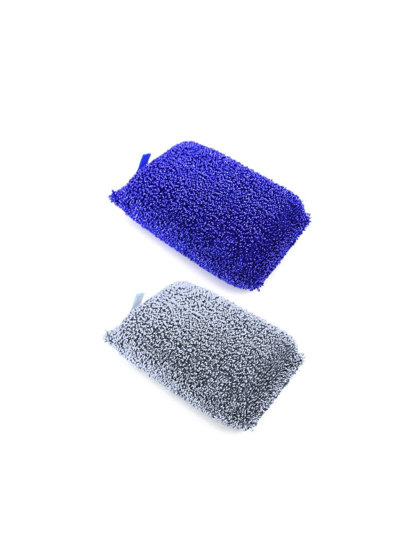 AL QADAH - Scouring Sponge on Card Mix Color Set for Convenient and Effective Cleaning - Image 1