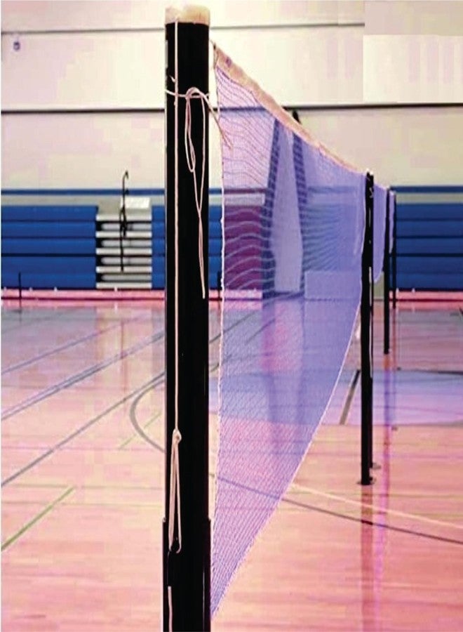 NETYLON Badminton Net for Outdoor & Indoor Portable, Durable & Weather Resistant Replacement Sports Net for Backyard, School, Beach & Garden (Blue) - Image 2