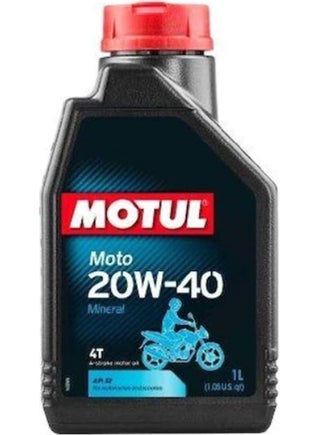 Motul Moto 20W40 Mineral Motorcycle Oil