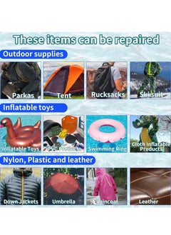 Oasisgalore Self-Adhesive Inflatable Repair Tape Patch Repair Kit Waterproof for Swimming Ring Inflatable Tent  - Image 4