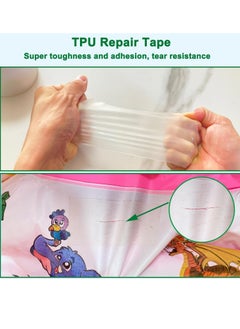 Oasisgalore Self-Adhesive Inflatable Repair Tape Patch Repair Kit Waterproof for Swimming Ring Inflatable Tent  - Image 5