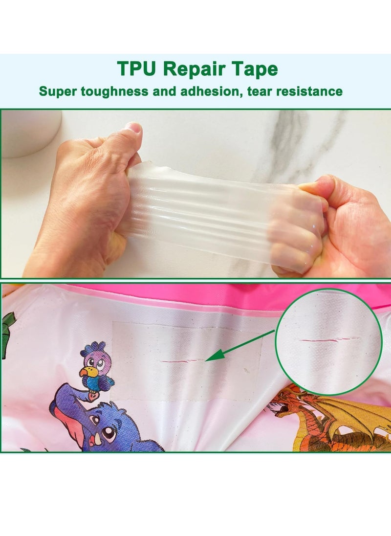 Oasisgalore Self-Adhesive Inflatable Repair Tape Patch Repair Kit Waterproof for Swimming Ring Inflatable Tent  - Image 5