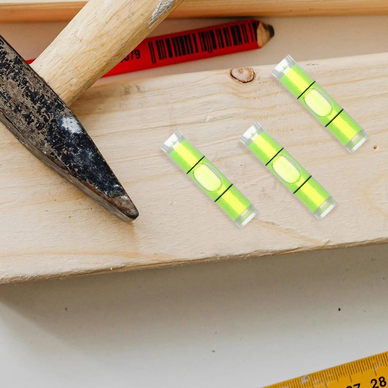 50 Pcs Mini Spirit Bubble Level Tool Fluorescent Horizontal Bubble Ruler For DIY Picture Frames - Image 5